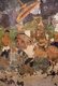 Thailand: 19th century mural showing Shan muleteers, Viharn Lai Kam, Wat Phra Singh, Chiang Mai, Northern Thailand